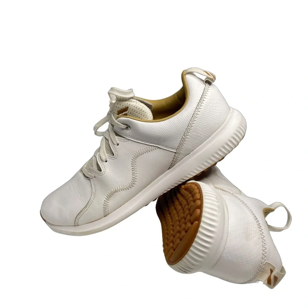 Adidas Men's Adicross Ppf Golf Shoe White Leather Size 12